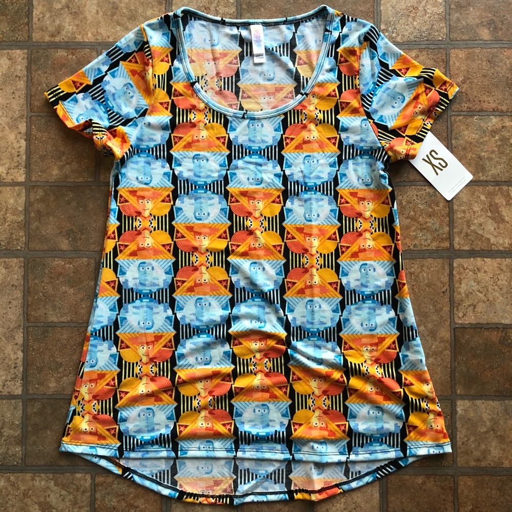 Lularoe Disney Toy Story Classic tee